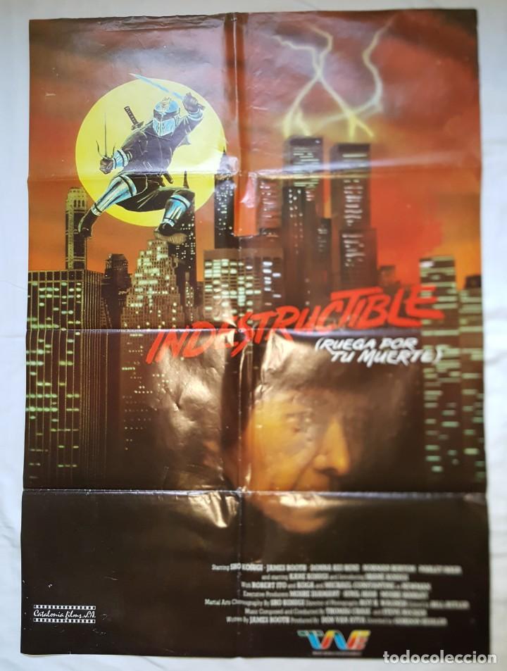 Cine: P&Oacute;STER ORIGINAL INDESTRUCTIBLE - Foto 1