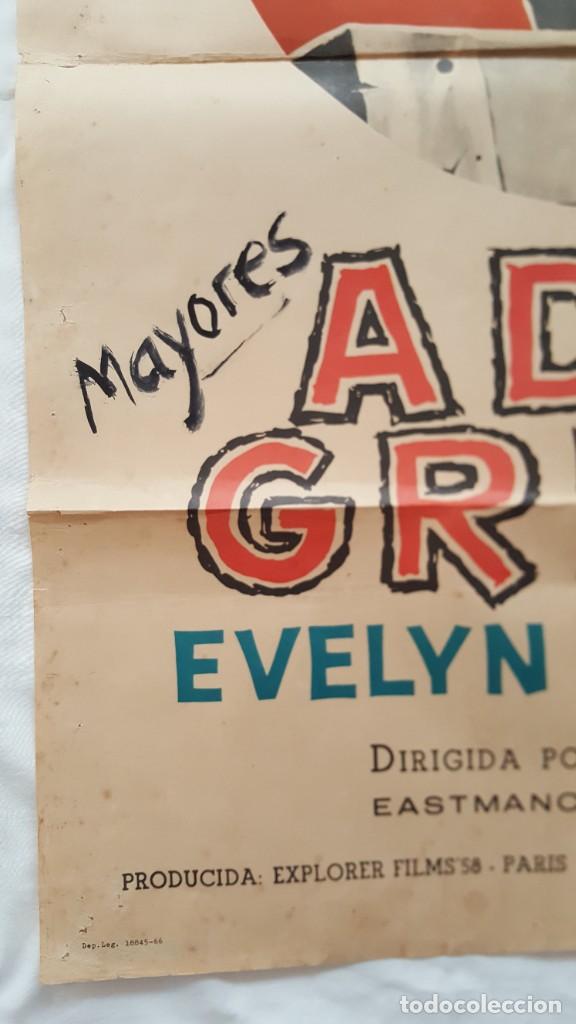 Cine: P&Oacute;STER ORIGINAL ADI&Oacute;S GRINGO (1966) - Foto 2