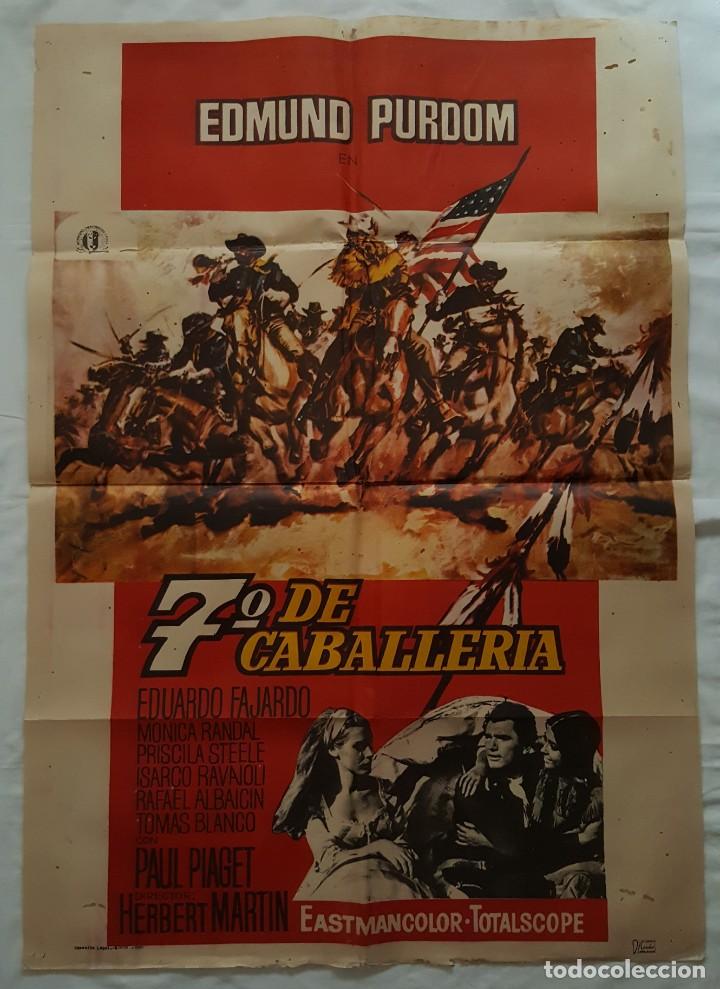 Cine: P&Oacute;STER ORIGINAL 7&deg; DE CABALLER&Iacute;A - Foto 3