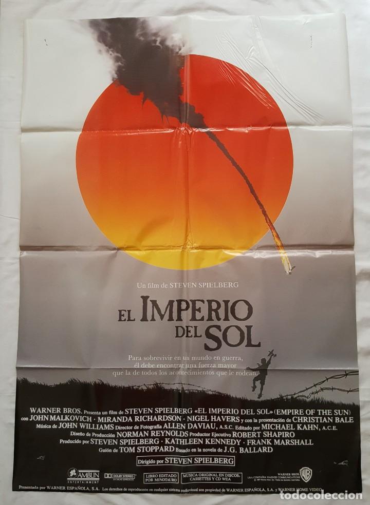 Cine: P&Oacute;STER ORIGINAL EL IMPERIO DEL SOL - Foto 1
