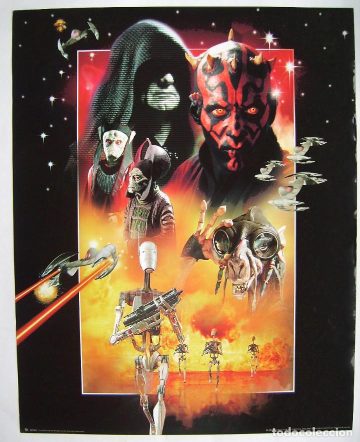 Cine: STAR WARS. MINI-POSTER INGL&Eacute;S 40 X 50 cms. - Foto 1