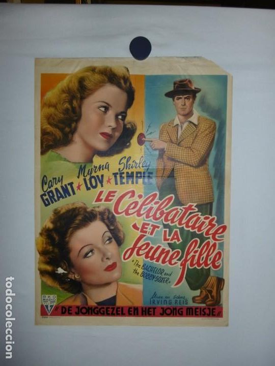 Cin&eacute;ma: LE CELIBATAIRE ET LA JEUNE FILLE - 1947 - 56 x 37