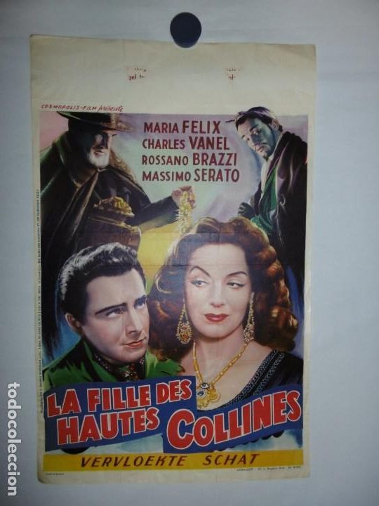 Cine: LA FILLE DES HAUTES COLLINES - 1949 - 56 x 37