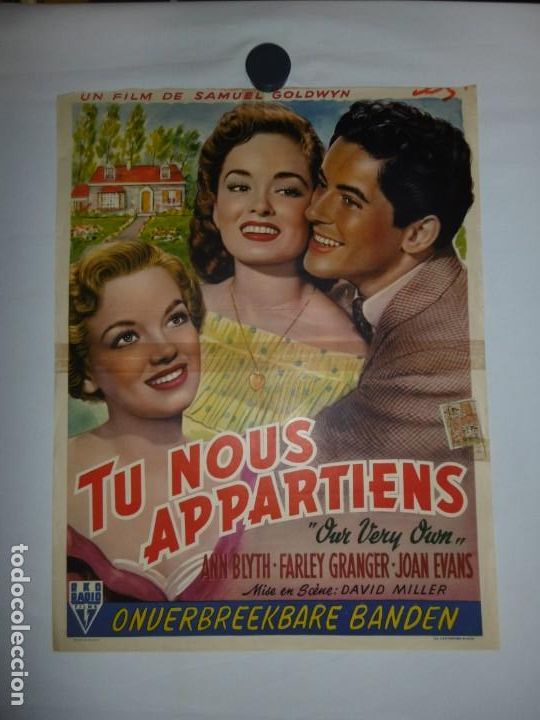 Cine: TU NOUS APPARTIENS (VIDA DE MI VIDA) - 1950 - 56 x 37