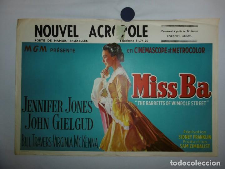 Cine: MISS BA (The Barretts of Wimpole Street) - 1957 - 56 x 37