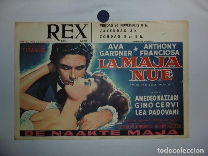 Cine: LA MAJA NUE - 1958 - 56 x 37