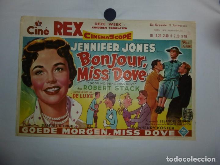 Cine: BONJOUR MISS DOVE - 1955 - 52 x 37