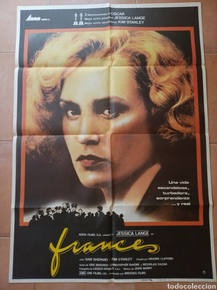 Cinema: Frances (Jessica Lange)