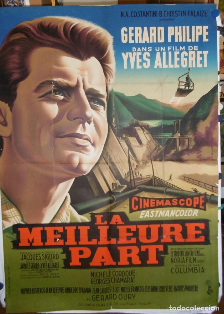 Cine: LA MEILLEURE PART - 1949 - 160 x 120 - LITOGRAFICO