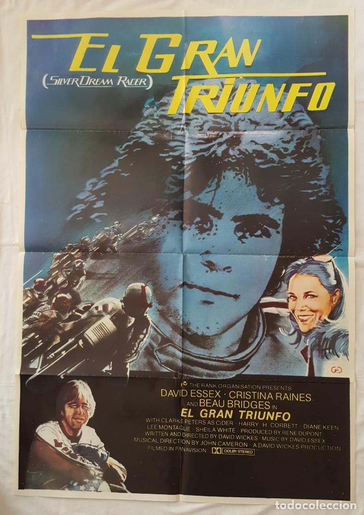 Cine: P&Oacute;STER ORIGINAL EL GRAN TRIUNFO - Foto 1