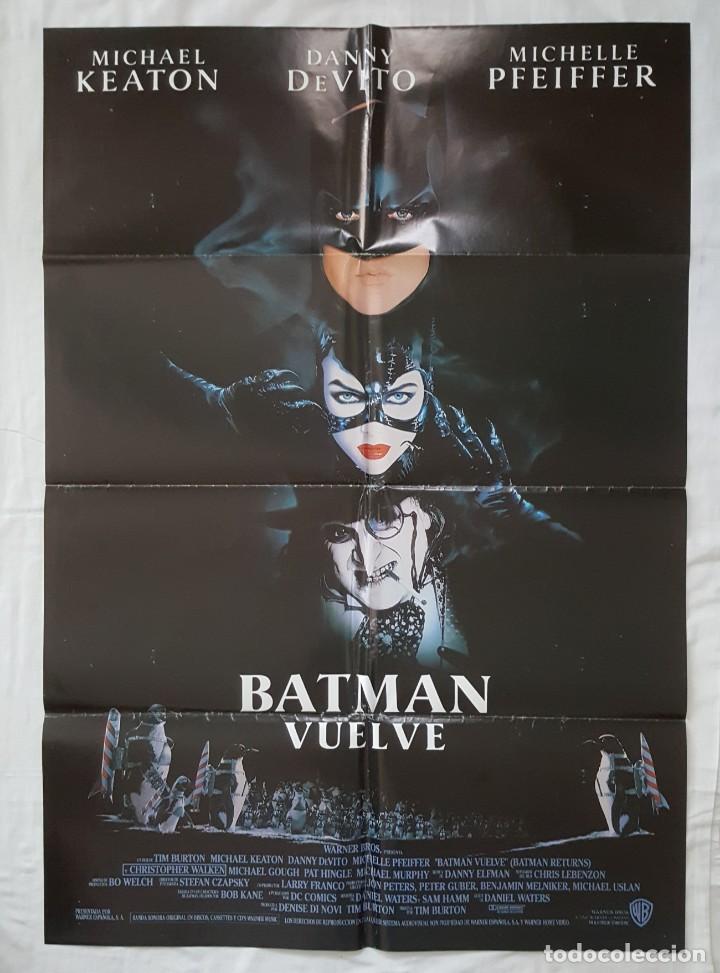 póster original batman vuelve - Buy Posters of action movies on  todocoleccion
