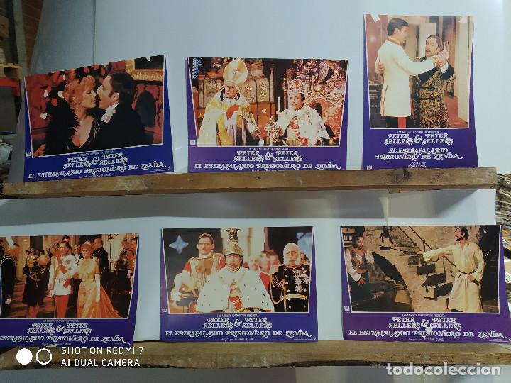 Cine: El estrafalario prisionero de Zenda Peter Sellers, Lynne Frederick 6 FOTOCROMOS