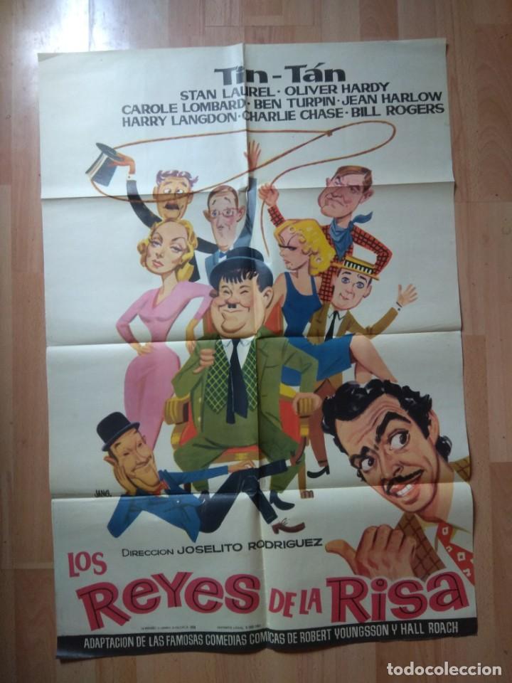 Cine: POS-5-POSTER DE LA PELICULA-- LOS REYES DE LA RISA - Foto 1