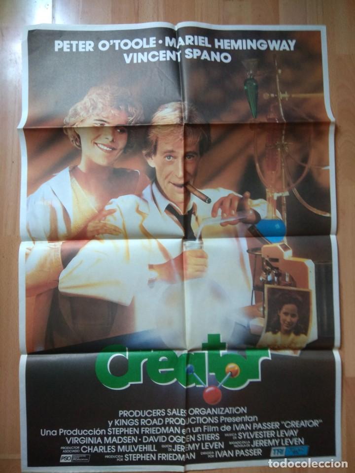 Cine: POS-2-POSTER DE LA PELICULA-- CREATOR - Foto 1