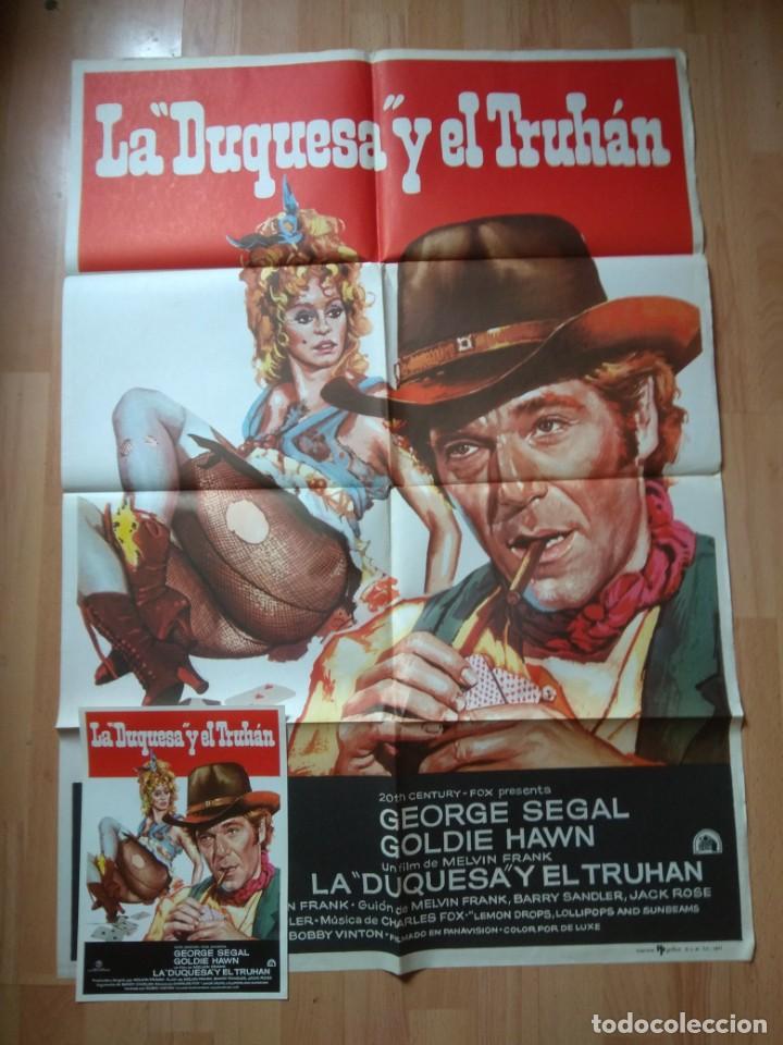 Cine: POS-2-POSTER Y LA GUIA DE LA PELICULA--LA DUQUESA Y EL TRUHAN