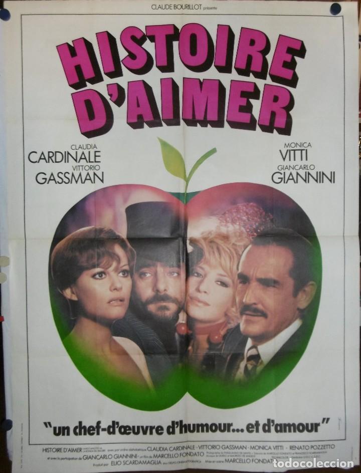 Cine: HISTOIRE D'AIMER - 1925 - 160 x 120 - OFFSET