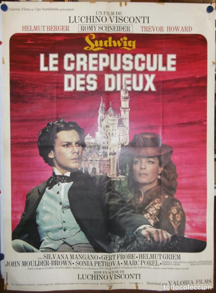Cine: LE CREPUSCULE DES DIEUX - 1973 - 160 x 120 - OFFSET