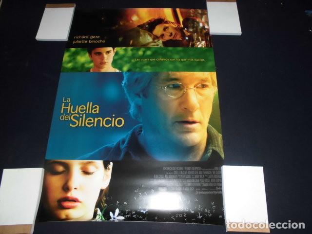 Cinema: LA HUELLA DEL SILENCIO - POSTER O CARTEL DE CINE ORIGINAL.