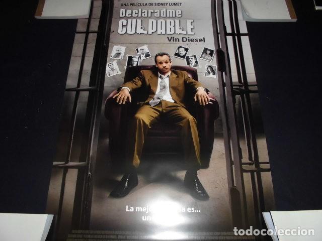 Cinema: DECLARADME CULPABLE - POSTER O CARTEL DE CINE ORIGINAL.