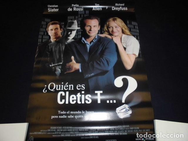 Cine: &iquest;QUI&Eacute;N ES CLETIS T...? - POSTER O CARTEL DE CINE ORIGINAL.