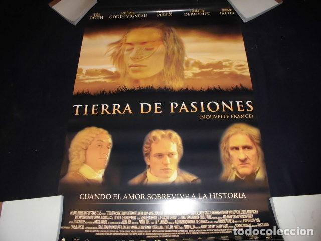 Cinema: TIERRA DE PASIONES - POSTER O CARTEL DE CINE ORIGINAL.