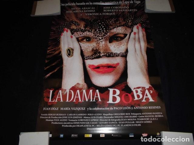Cine: LA DAMA BOBA - POSTER O CARTEL DE CINE ORIGINAL.