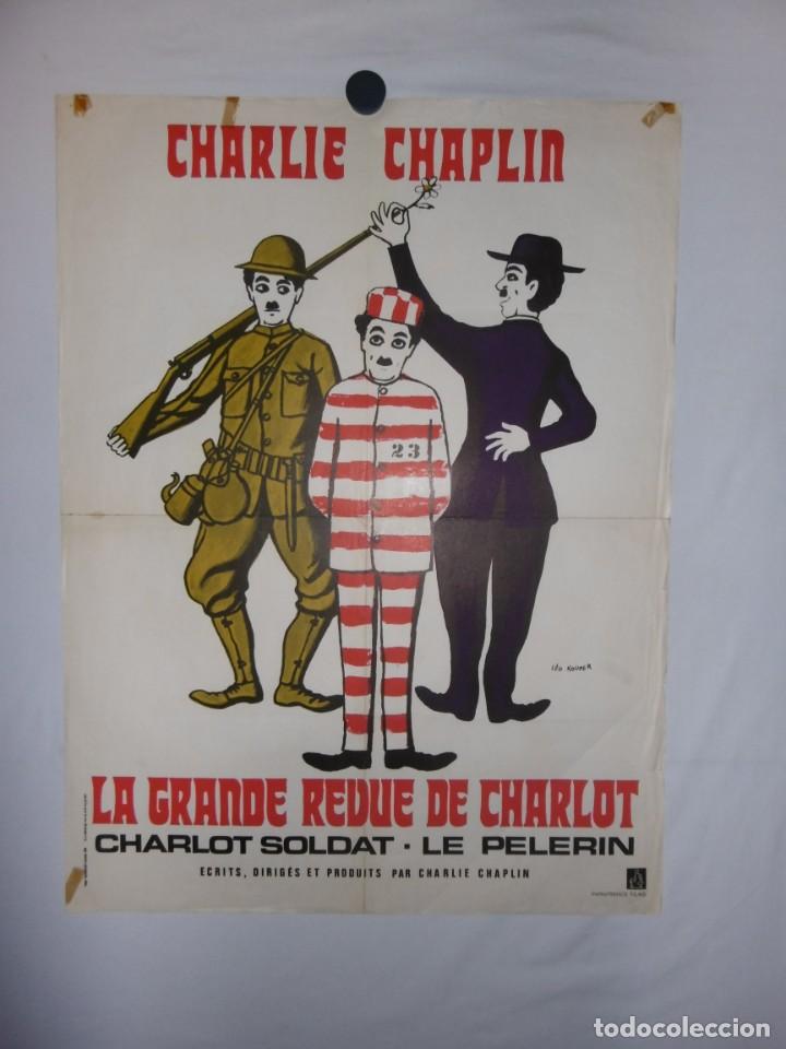 Cine: LA GRANDE REVUE DE CHARLOT - 40 x 30 - 1908