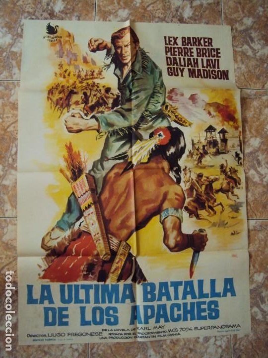 Cine 18la Ultima Batalla De Los Apaches Cart Comprar Carteles Y Posters De Películas De 6322