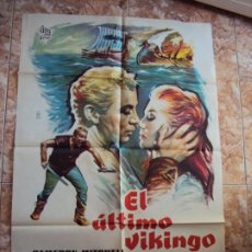 Cinema: (CINE-88)EL ULTIMO VIKINGO CAMERON MITCHELL BRODERICK CRAWFORD POSTER ORIGINAL. Lote 212911031