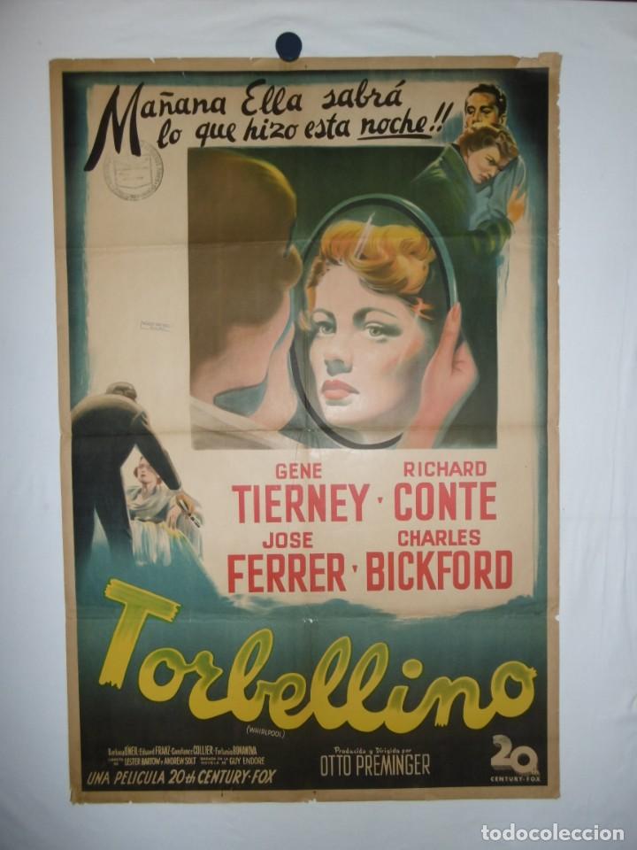 Cinema: TORBELLINO - 110 x 75 - 1941 - LITOGRAFICO