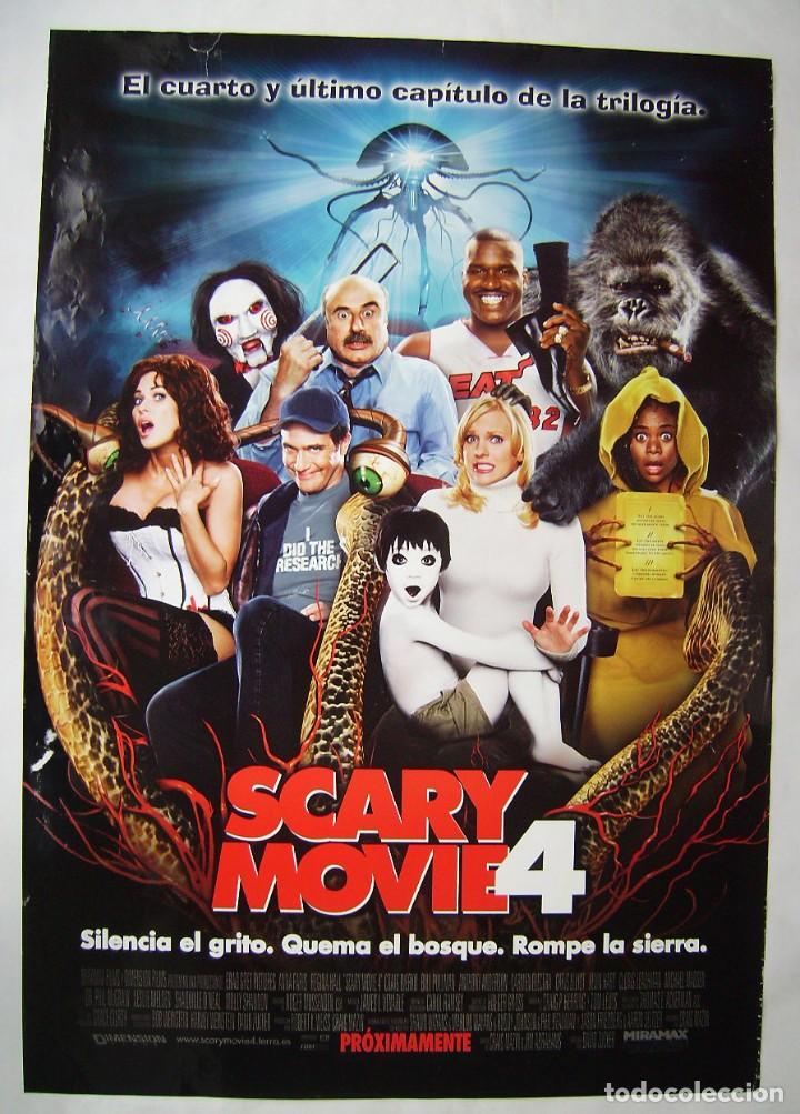 Cinema: SCARY MOVIE 4, con Carmen Electra. POSTER 68,5 X 98,5 cms. 2006.