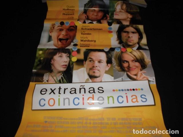 Cinema: EXTRA&Ntilde;AS COINCIDENCIAS - P&Oacute;STER O CARTEL DE CINE ORIGINAL.