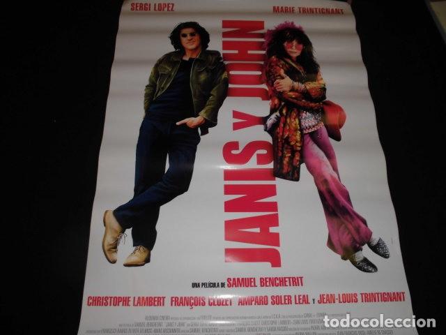 Cinema: JANIS Y JOHN - P&Oacute;STER O CARTEL DE CINE ORIGINAL.