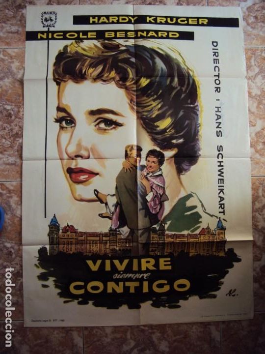 Cinema: (CINE-210)VIVIRE SIEMPRE CONTIGO HARDY KRUGER AL POSTER ORIGINAL