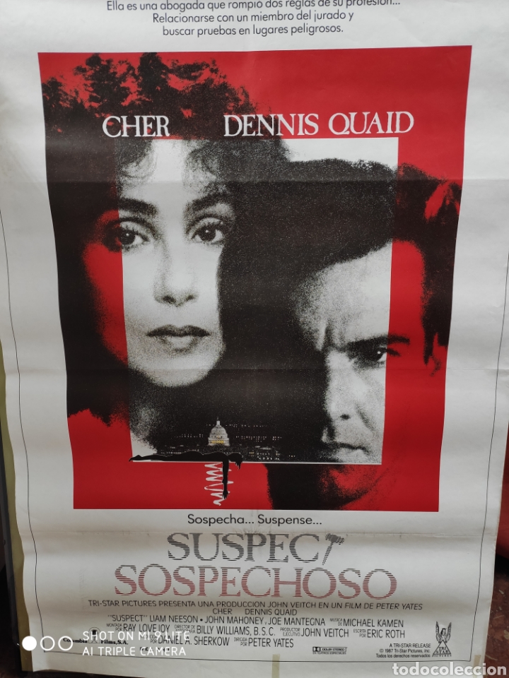 Cinema: Cartel de cine SUSPECT