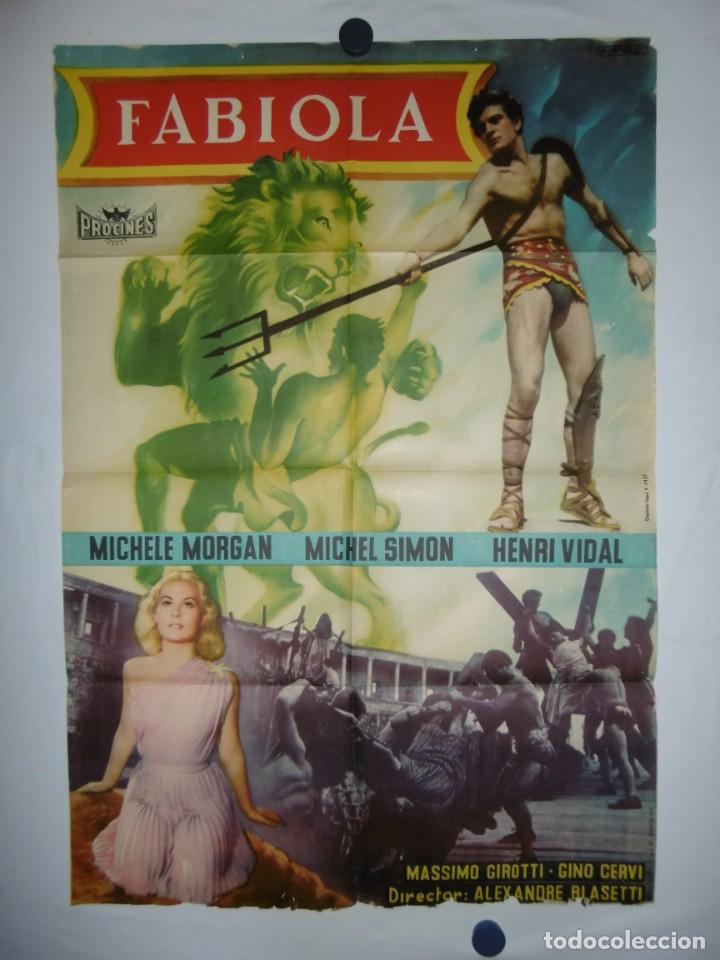 Cine: FABIOLA - 100 X 70 - OFFSET - Foto 1