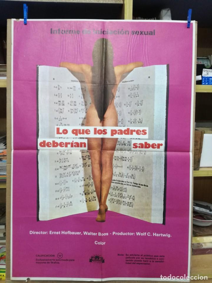 Cinema: LO QUE LOS PADRES DEBERIAN SABER (1973) / 70x100 / ERNST HOFBAUER