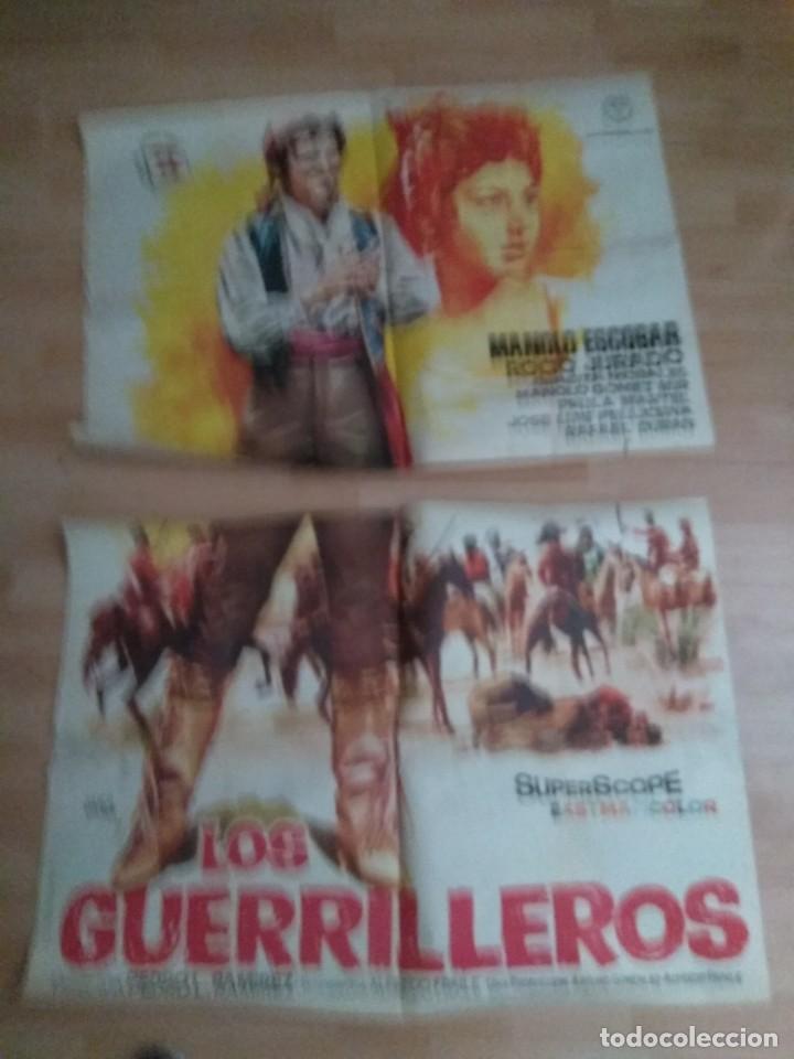 Cine: POS-4- POSTER DE LA PELICULA - LOS GUERRILLEROS - Foto 1