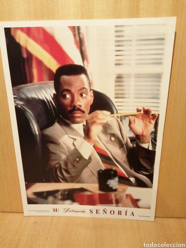 Cine: Afiche. Su distinguida se&ntilde;or&iacute;a. Eddie Murphy.