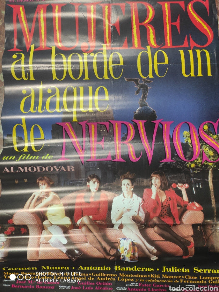 cartel mujeres al borde de un ataque de nervios - Comprar Carteles y - Mujeres Al Borde De Un Ataque De Nervios Análisis
