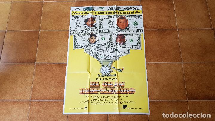 Cine: POSTER CARTEL EL GRAN DESPILFARRO (100 X 70 CMS. APROX.)