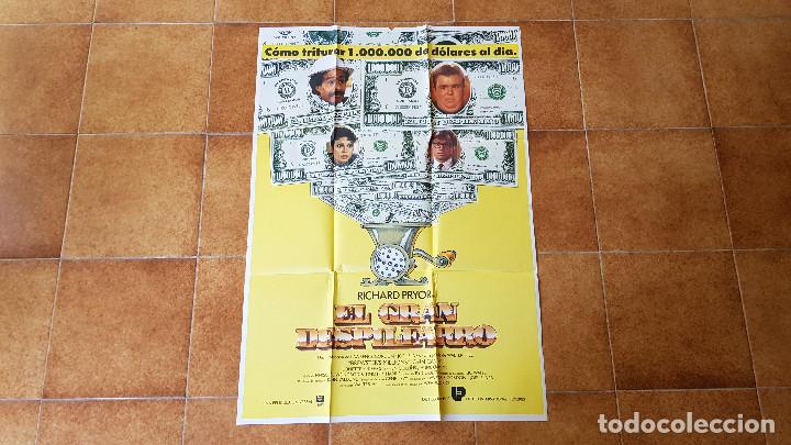 Cine: POSTER CARTEL EL GRAN DESPILFARRO (100 X 70 CMS. APROX.)