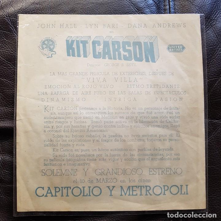 Cine: PROGRAMA CINE KIT CARSON - Foto 3