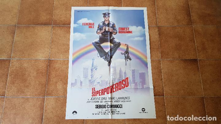 Cine: POSTER CARTEL EL SUPERPODEROSO (100 X 70 CMS. APROX.)