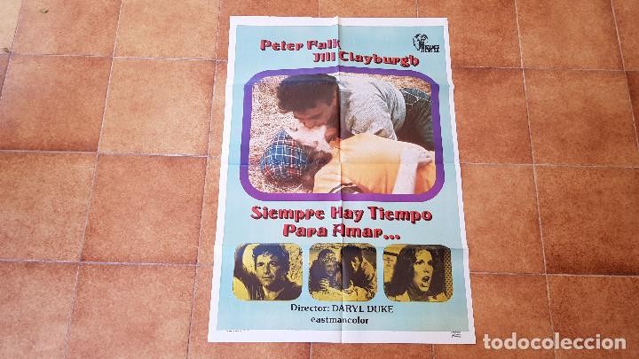 Cinema: POSTER CARTEL SIEMPRE HAY TIEMPO PARA AMAR... (100 X 70 CMS. APROX.) 1977