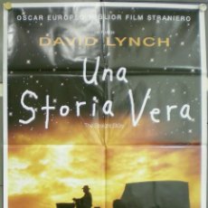 Cine: 2UX41D UNA HISTORIA VERDADERA THE STRAIGHT STORY DAVID LYNCH POSTER ORIGINAL 100X140 ITALIANO