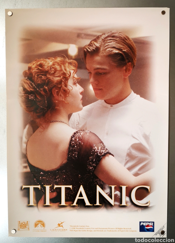 Cinema: TITANIC - 3 CARTELES DE 43X61 cm.