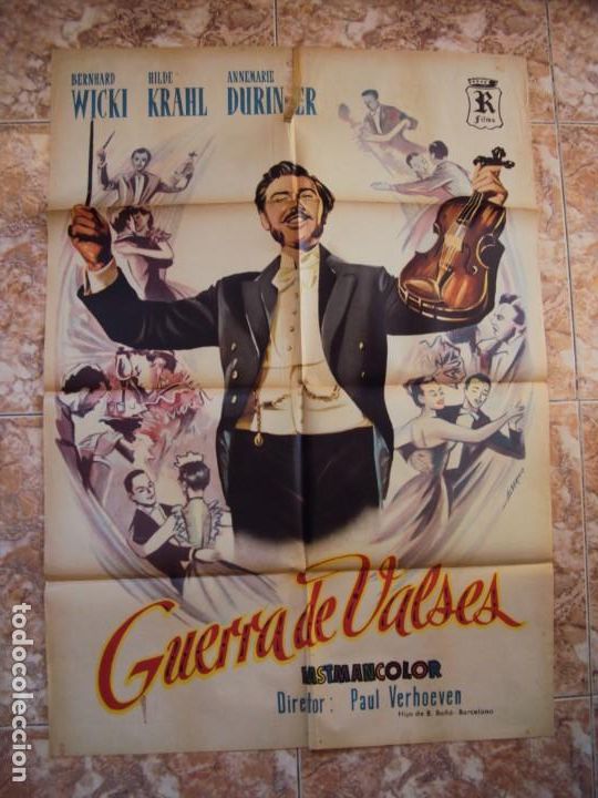 Cinema: (CINE-504)CARTEL ORIGINAL GUERRA DE VALSES