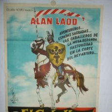 Cine: EL CABALLERO DE NEGRO - 1954 - 110 X 75 - LITOGRAFICO
