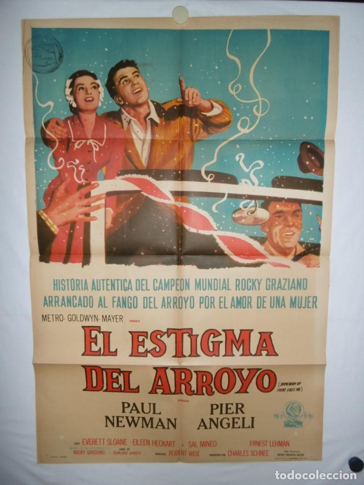 Cinema: el estigma del arroyo - 110 x 75 - 1956 - LITOGRAFICO